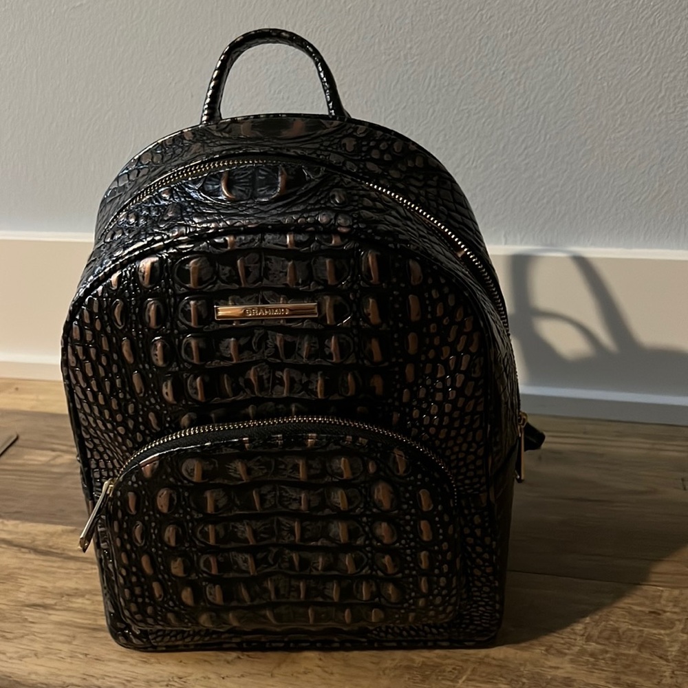 Brahmin Mini Dartmouth Backpack color Dusk